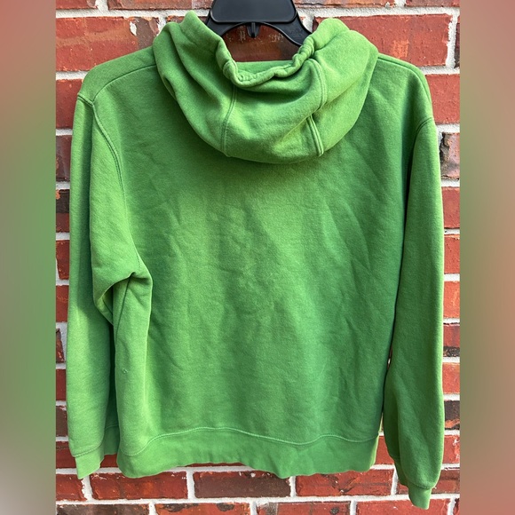 John Deere Barn Crew Men’s Medium Long Sleeve Hoodie Note 2 Small Holes in Pics - Picture 2 of 7